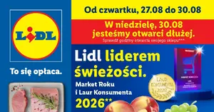 Gazetka Lidl 27.08–30.08: Nie uwierzysz, jakie hity znalazły się w tej edycji!