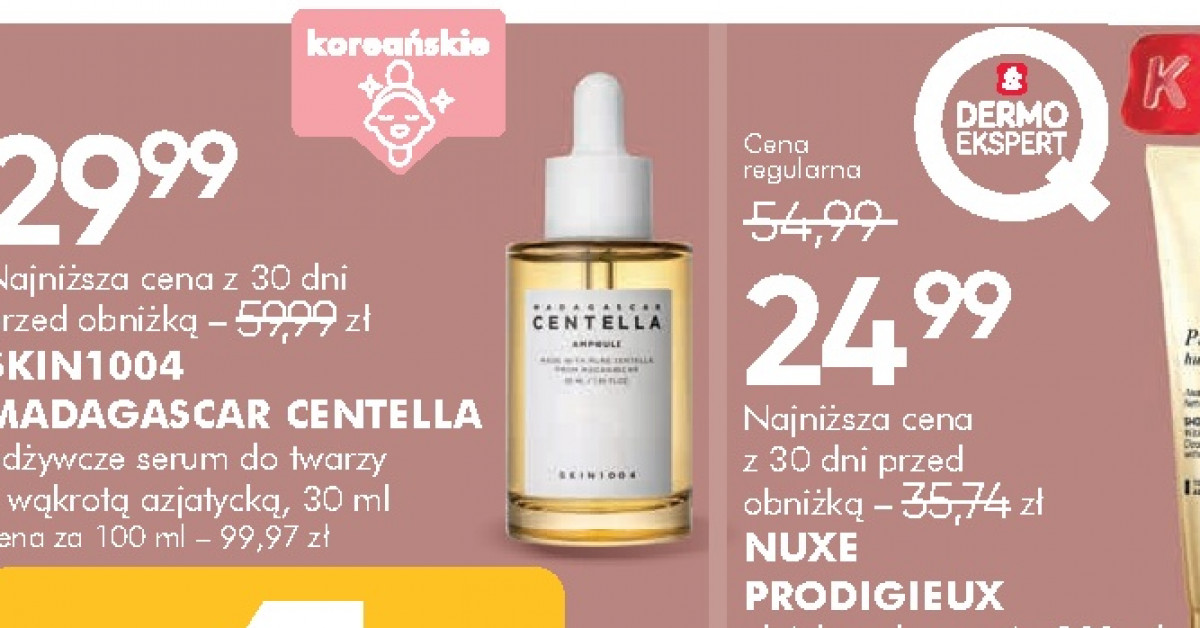 SZOK: Serum SKIN1004 Madagascar Centella za pół ceny w Super-Pharm — tylko do 18.09!