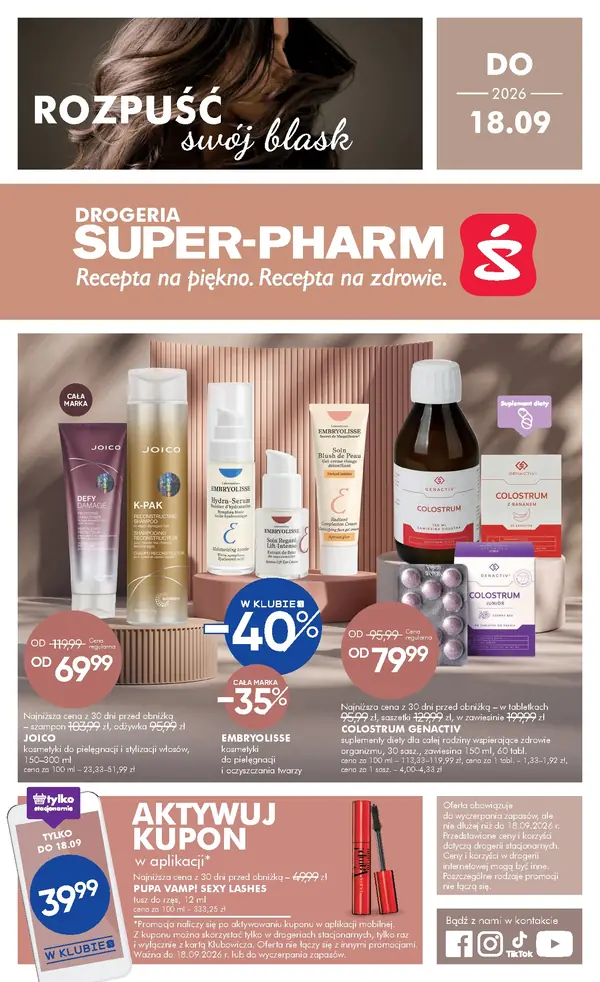 Strona 1 gazetki Super-Pharm