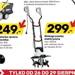 Glebogryzarka elektryczna
