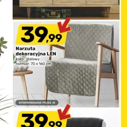 Narzuta dekoracyjna LEN