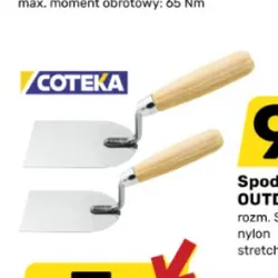 Kielnia sztukatorska nierdzewna Coteka