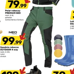Spodnie robocze OUTDOOR 4 way