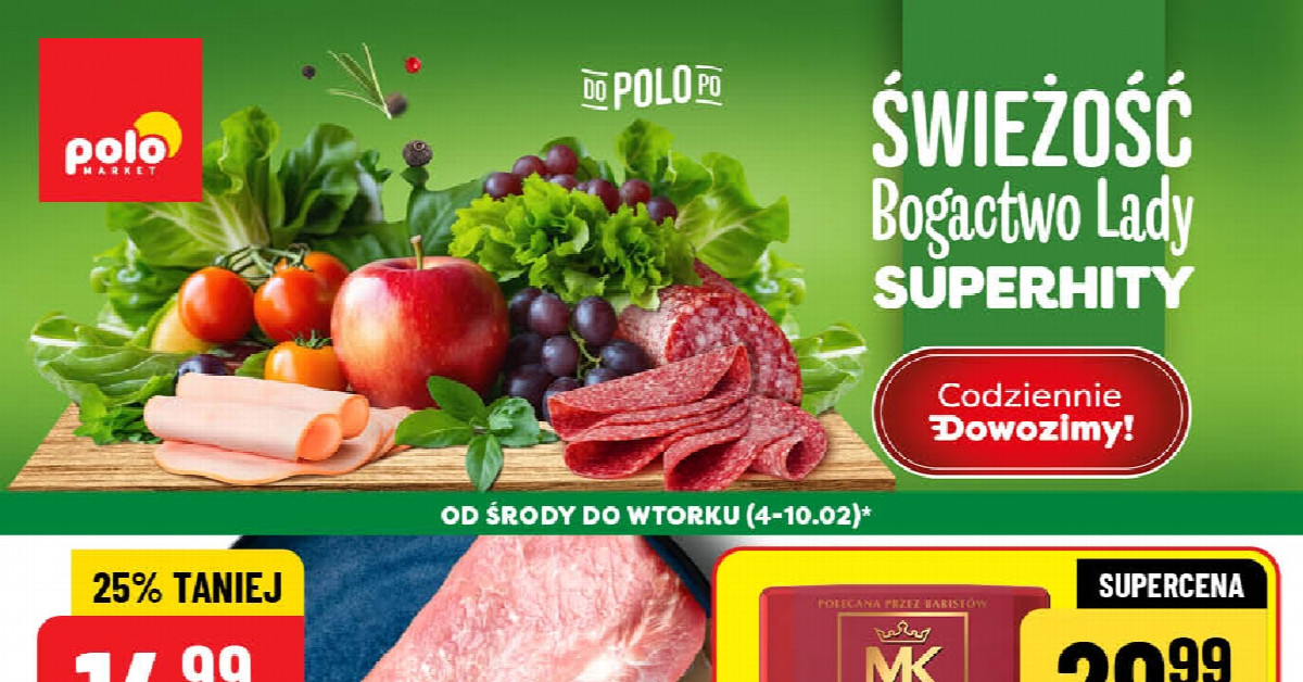 Szokujące okazje w nowej gazetce POLOmarket (04.02–10.02)! Przegląd hitów, które musisz zobaczyć