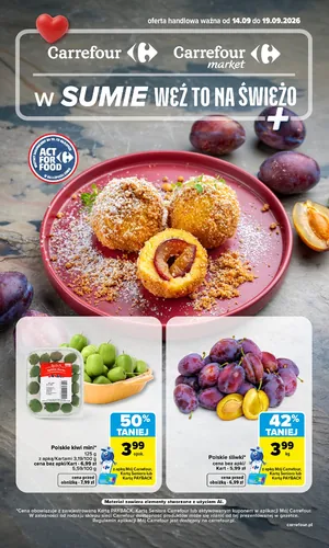 Gazetka Carrefour, Market w SUMIE weź to na świeżo