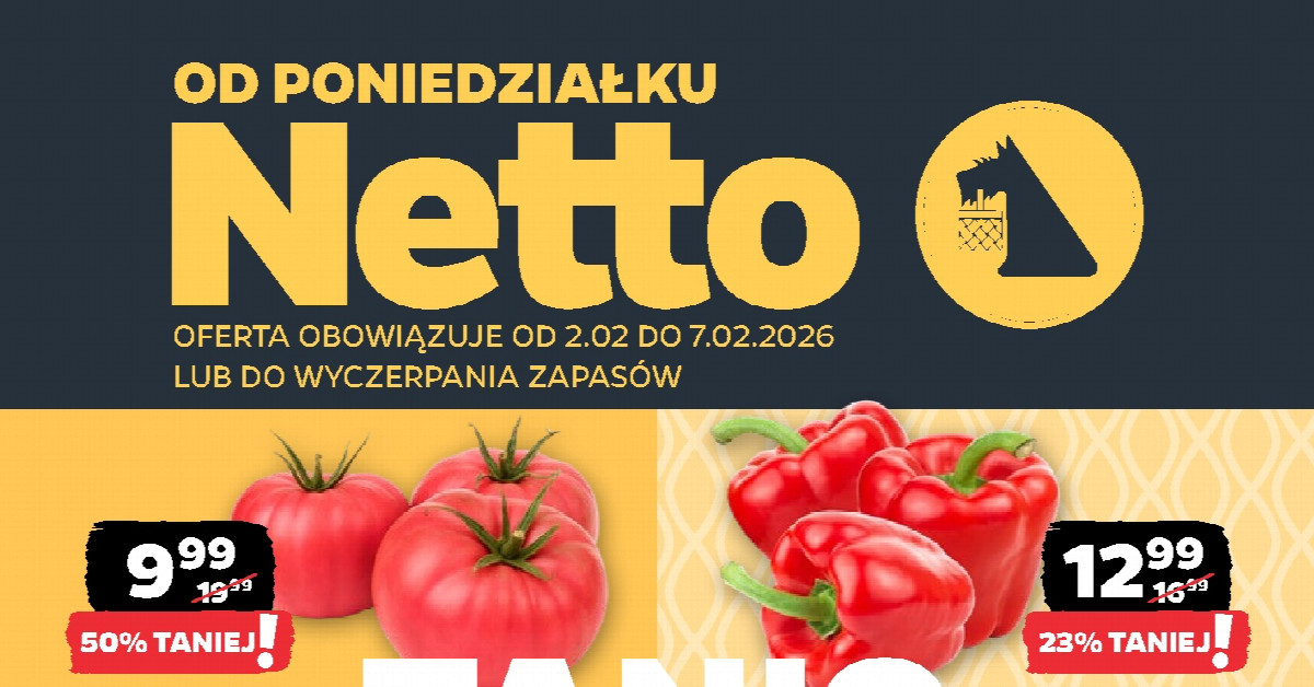 Mega okazja na mięso w Netto: łopatka wieprzowa za 8,99 zł! Zrób zapasy i przygotuj te przepisy