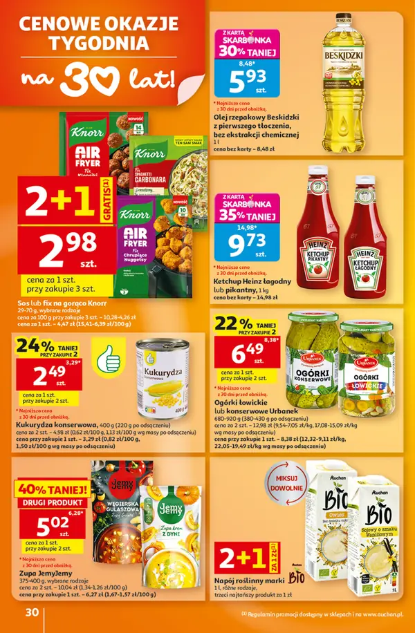 Strona 30 gazetki Auchan