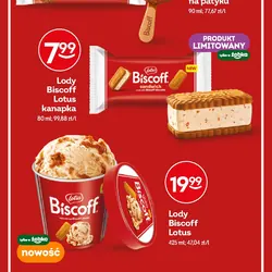 Lody Biscoff Lotus kanapka