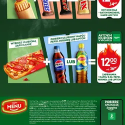 Hot Dog Max + baton Snickers, Mars lub Twix