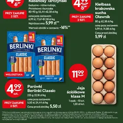 Kabanosy Tarczyński Exclusive / Proteinowe