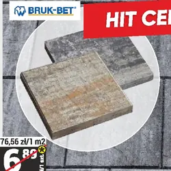 BETONOWA PŁYTA CHODNIKOWA PRZEŁOM SKALNY