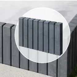 BETONOWE OBRZEŻE PALISADOWE TETRON