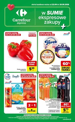 Gazetka Express w SUMIE ekspresowe zakupy