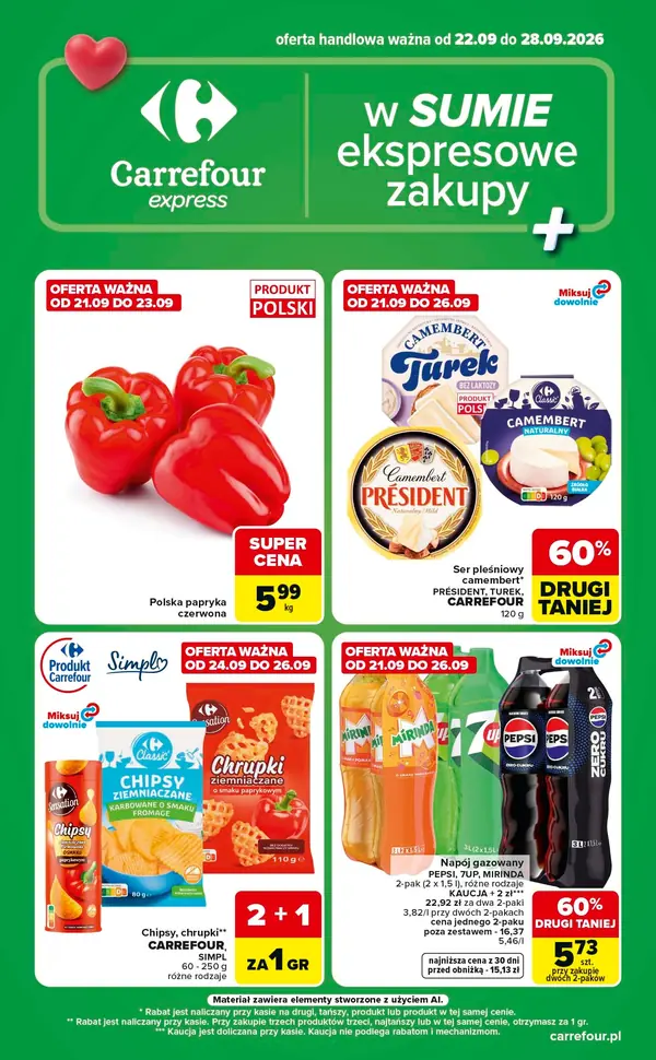 Strona 1 gazetki Carrefour
