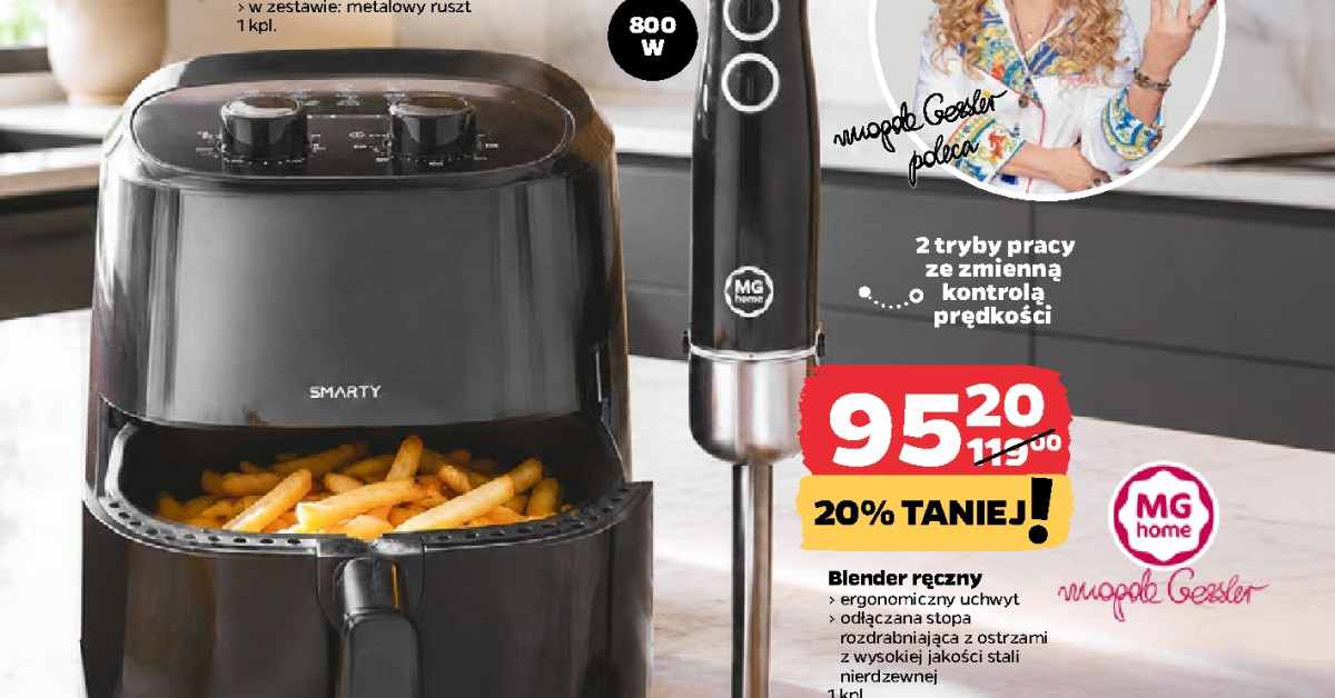TOP okazje z gazetki Netto: Frytkownica za 149 zł i 8 promocji, które naprawdę się opłacają
