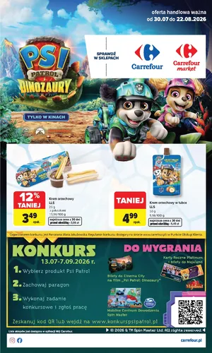Gazetka PSI PATROL I DINOZAURY