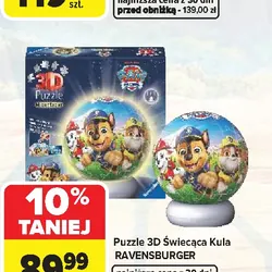 Puzzle 3D Świecąca Kula