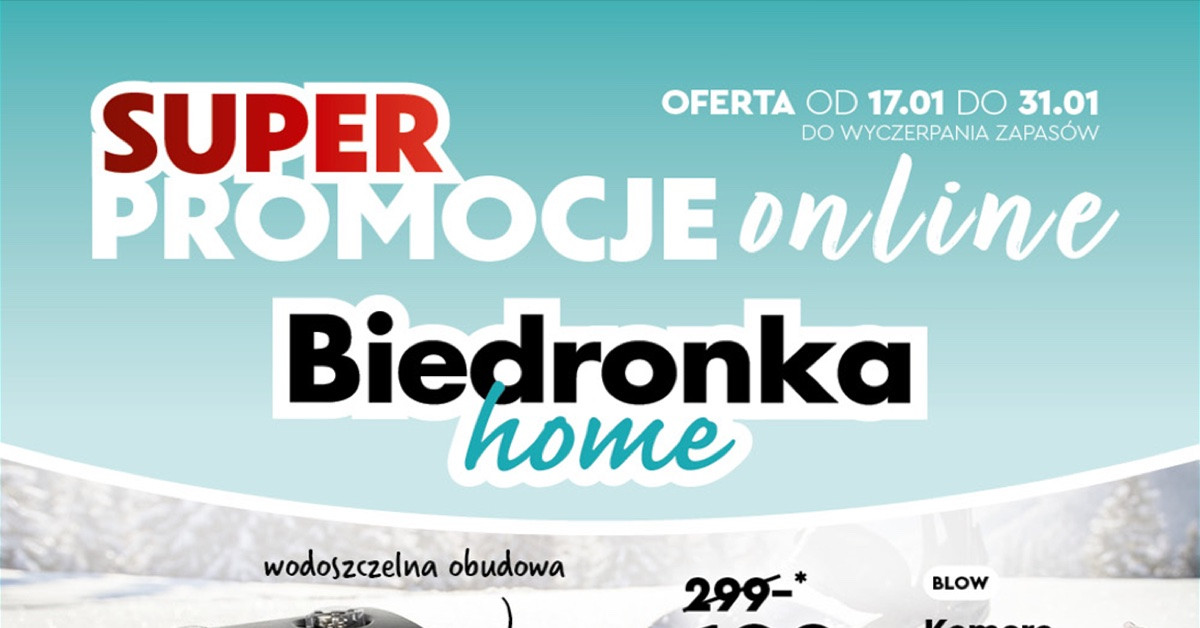 Gazetka Biedronka 17.01–31.01: Oto, co warto kupić — szybkie podsumowanie!
