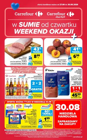 Gazetka Carrefour, Market w SUMIE od czwartku WEEKEND OKAZJI