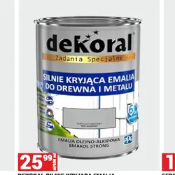 DEKORAL SILNIE KRYJĄCA EMALIA
