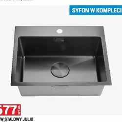 Zlew stalowy Julio
