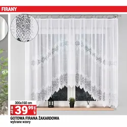 GOTOWA FIRANA ŻAKARDOWA