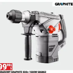 Młot udarowy Graphite SDS+ 1500W 58G862