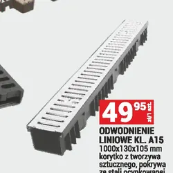 Odwodnienie liniowe kl. A15