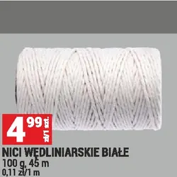 Nici wędliniarskie białe