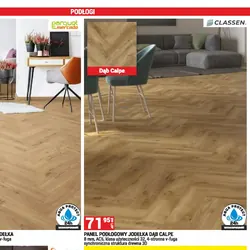 Panel podłogowy Jodełka Dąb Calpe