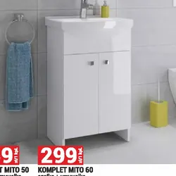 Komplet Mito 60 szafka + umywalka