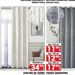 ZASŁONA NA TAŚMIE
