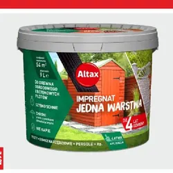 ALTAX IMPREGNAT DO DREWNA OGRODOWEGO I BETONOWYCH PŁOTÓW