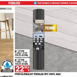 Profesjonalny podkład SPC Vinyl Max