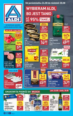 Pełna oferta od poniedziałku 24.08 do niedzieli 30.08