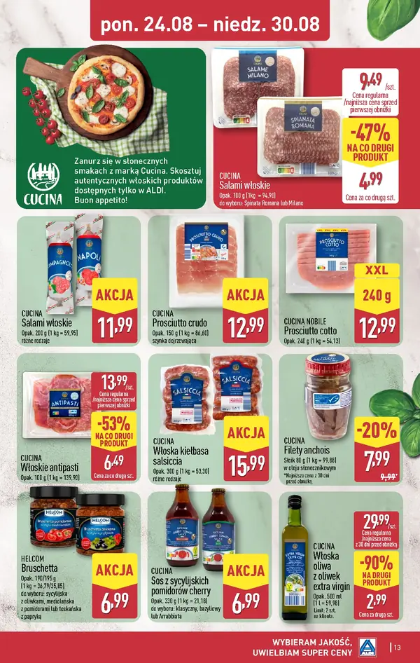 Strona 13 gazetki Aldi