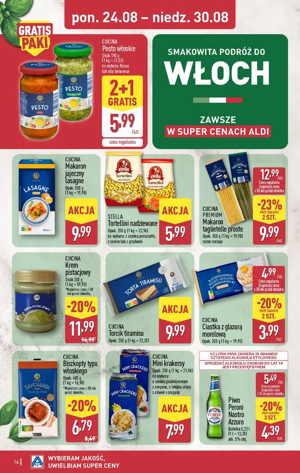 Strona 14 gazetki Aldi