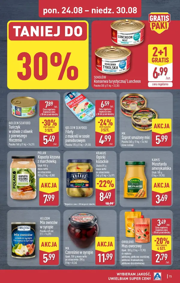 Strona 15 gazetki Aldi