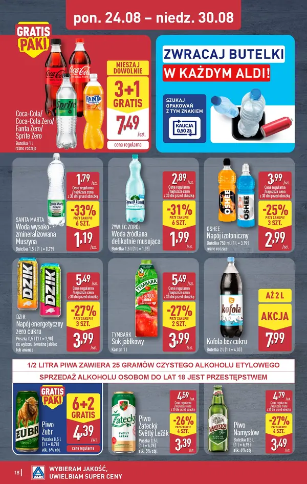 Strona 18 gazetki Aldi