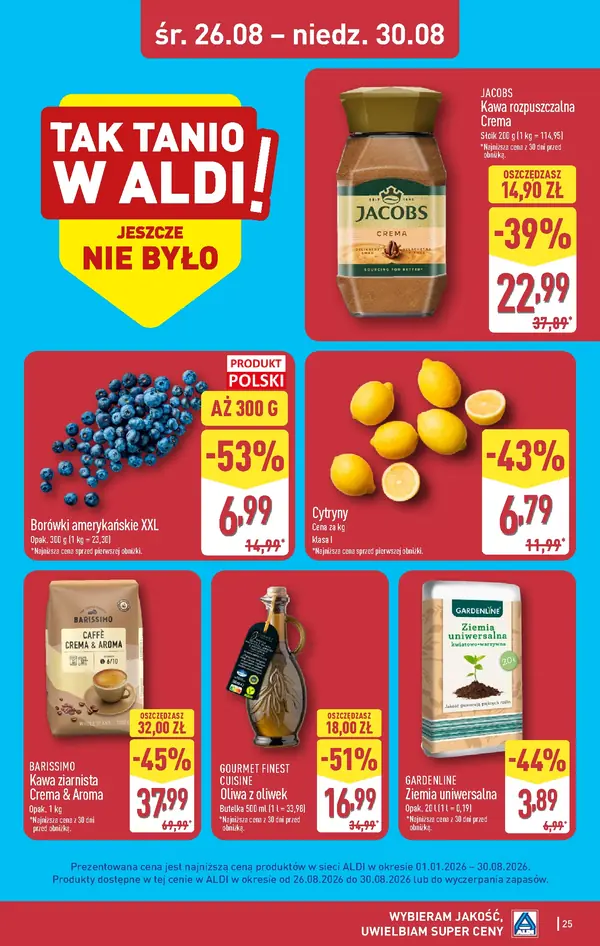 Strona 25 gazetki Aldi