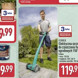 Elektryczna szczotka do czyszczenia fug ogrodowych 150 W