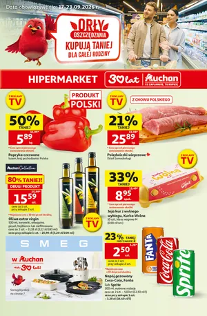 Gazetka 30 Lat Hipermarket Auchan