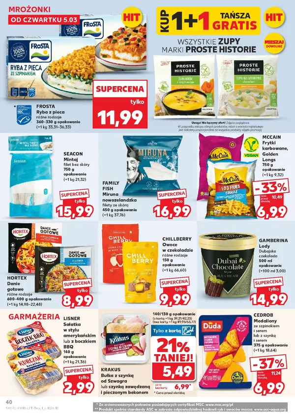 Strona 40 gazetki Kaufland