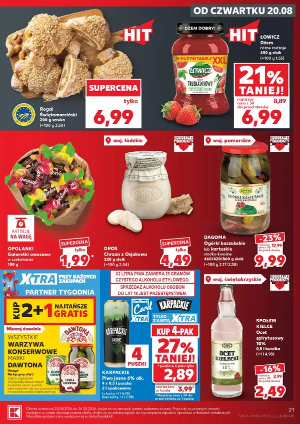 Strona 21 gazetki Kaufland