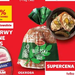 Chleb złocisty, wiejski Oskroba