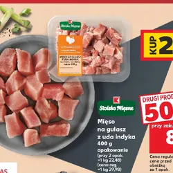 Mięso na gulasz z uda indyka