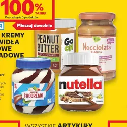 Kremy i smarowidła orzechowe i czekoladowe