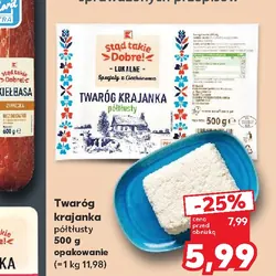 Twaróg krajanka półtłusty