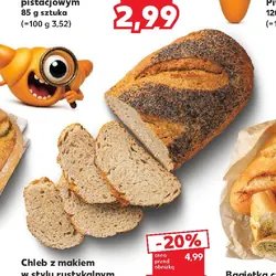 Chleb z makiem w stylu rustykalnym