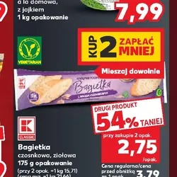 Bagietka czosnkowa, ziołowa